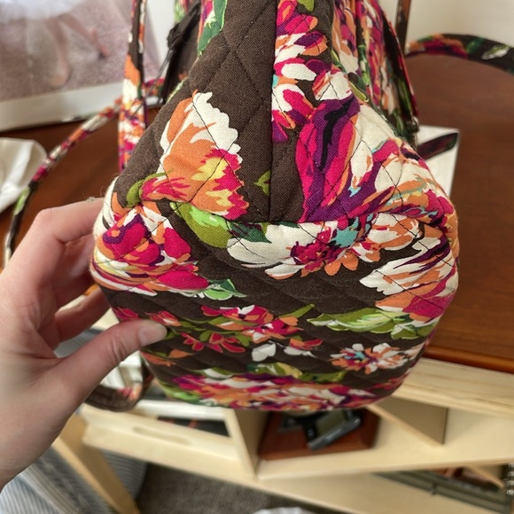 Vera Bradley Floral Tote Bag - Picture 8 of 11